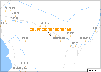 map of Chupa Cigarro Grande