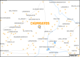 map of Chupaderos