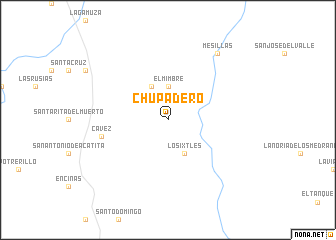 map of Chupadero
