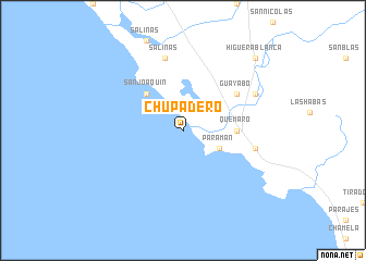 map of Chupadero