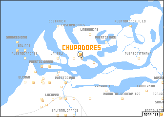 map of Chupadores