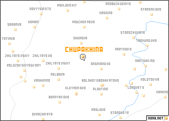 map of Chupakhina