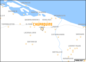 map of Chupaquire