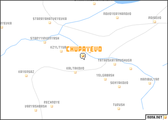 map of Chupayevo