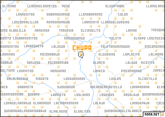 map of Chupá