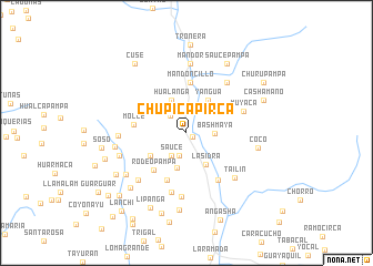 map of Chupicapirca