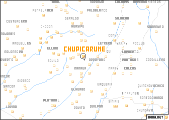 map of Chupicarume