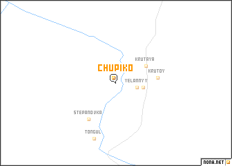 map of (( Chupiko ))