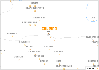 map of Chupina