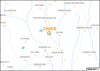 map of Chupio