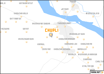 map of Chupli