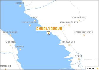 map of Chuplyarovo