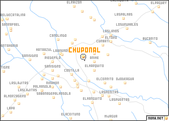 map of Chuponal