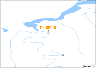 map of Chupovo