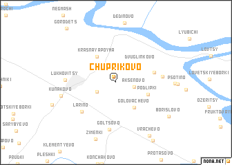 map of Chuprikovo