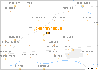 map of Chupriyanovo