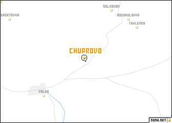 map of Chuprovo