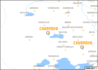 map of Chuprovo