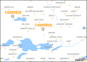 map of Chuprovo