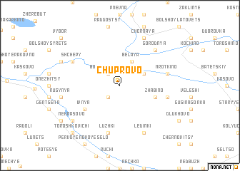 map of Chuprovo