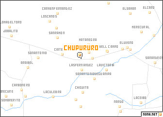 map of Chupururo