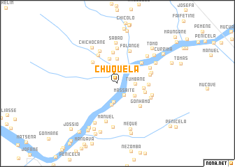 map of Chuquela