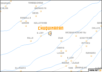 map of Chuquimarán