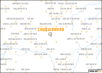 map of Chuquipampa