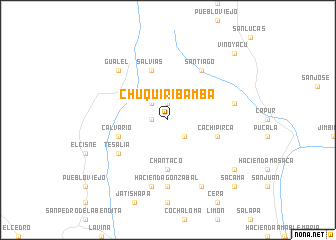 map of Chuquiribamba