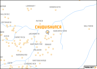 map of Chuquishunca