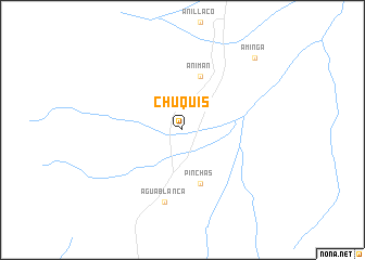 map of Chuquis