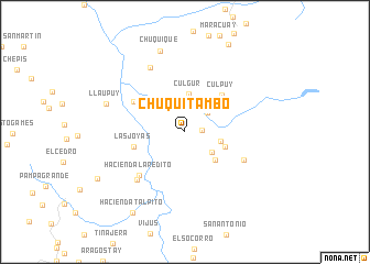 map of Chuquitambo