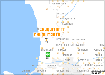 map of Chuquitanta
