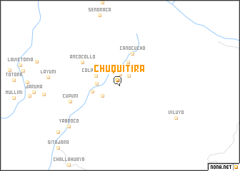 map of Chuquitira