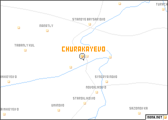 map of Churakayevo