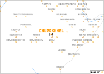 map of Chūrak Khēl