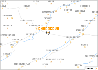 map of Churakovo