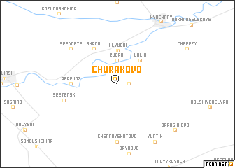 map of Churakovo