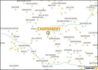 map of Churamaray