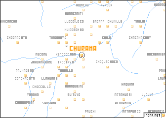 map of Churama