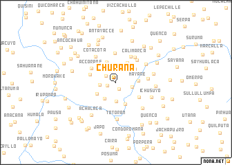 map of Churana