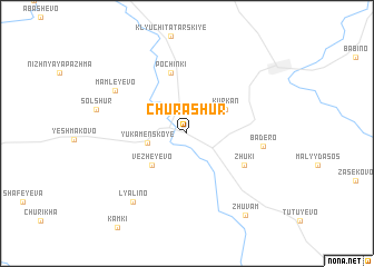 map of Churashur