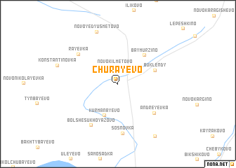 map of Churayevo