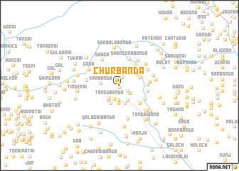 map of Chur Bānda