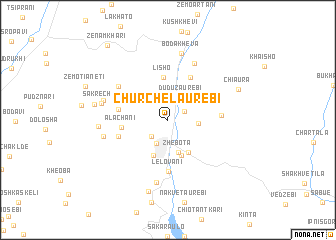 map of Churchelaurebi