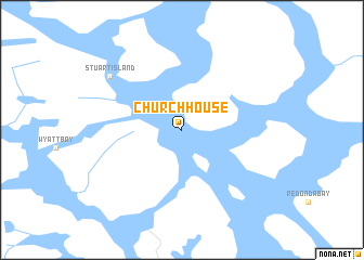 map of Church House