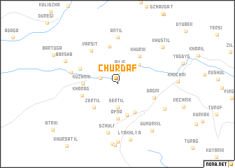 map of Churdaf