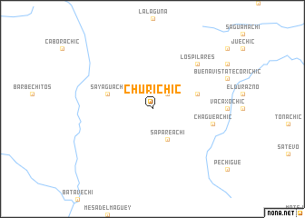 map of Churichic