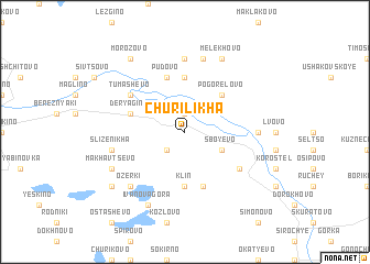 map of Churilikha