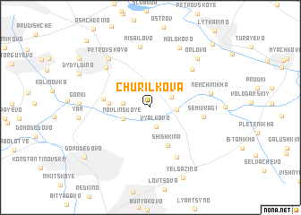 map of Churilkova